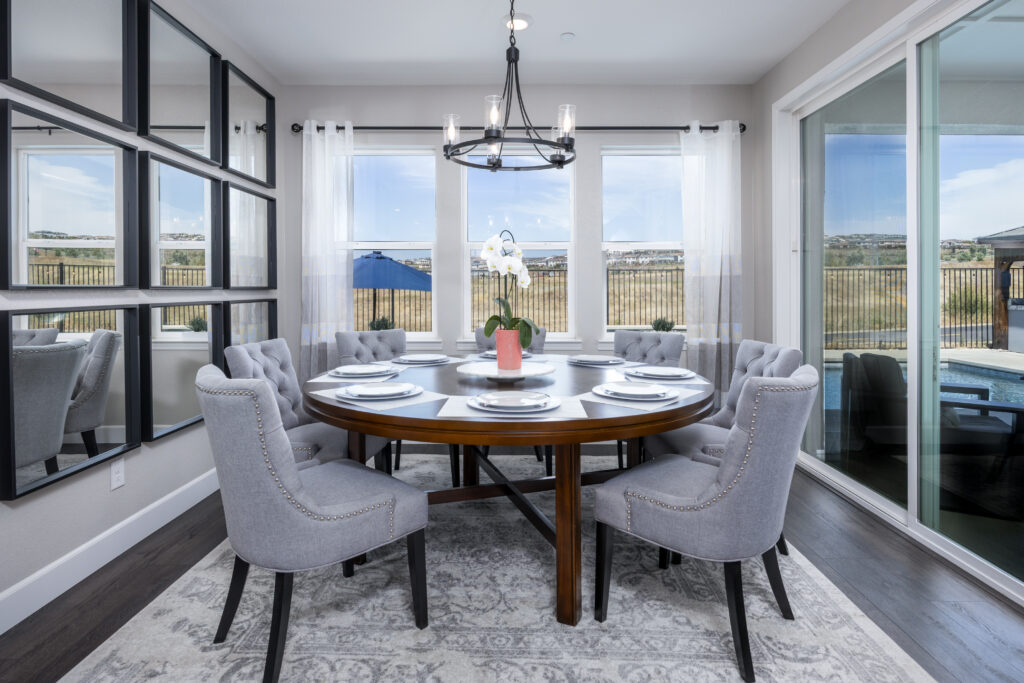 Dining room detail from home in EDH